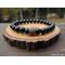 Copper and Black Onyx Elastic Beaded Bracelet by Rock My Zen